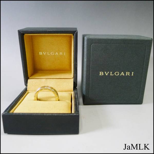 BVLGARI　 B.zero 1　フルダイヤ　リング　K18　750　6.9グラム　ブルガリ