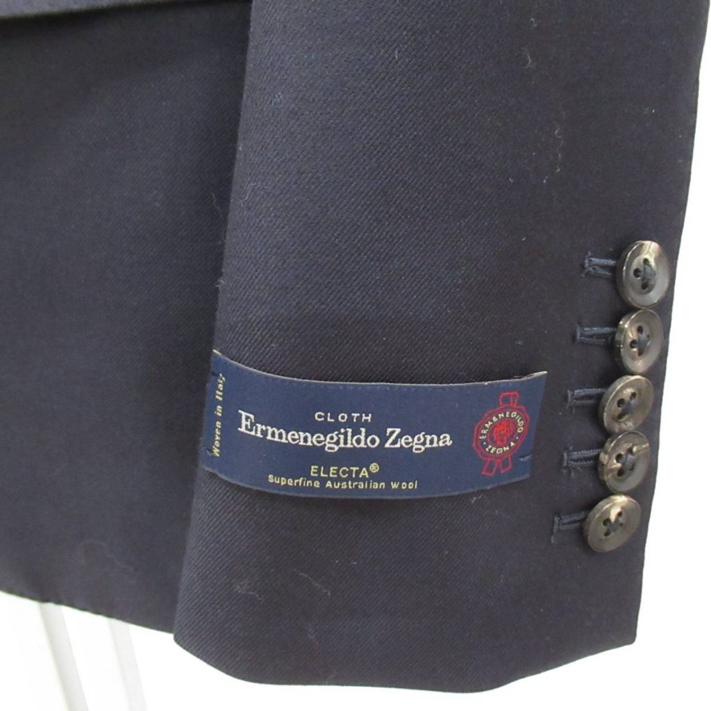 jun hasimoto　Ermenegildo　zegna　スーツ　size2　ネイビー　セットアップ　ジュンハシモト2